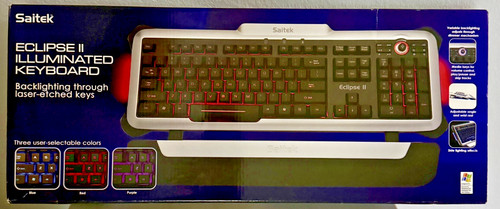 Saitek eclipse illuminated - saitek,
